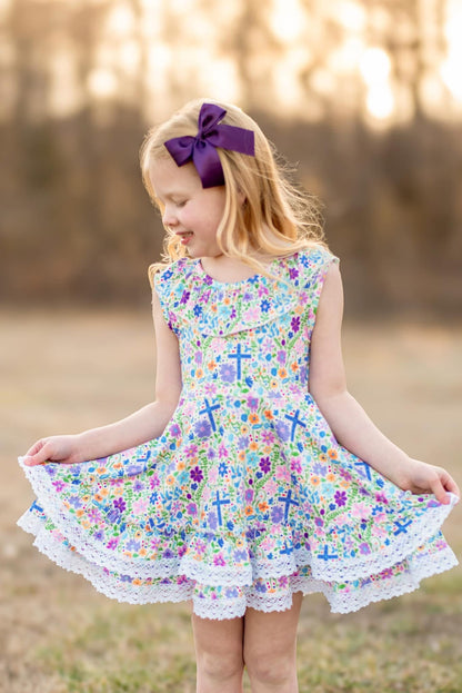 Floral Crosses LPK twirl set