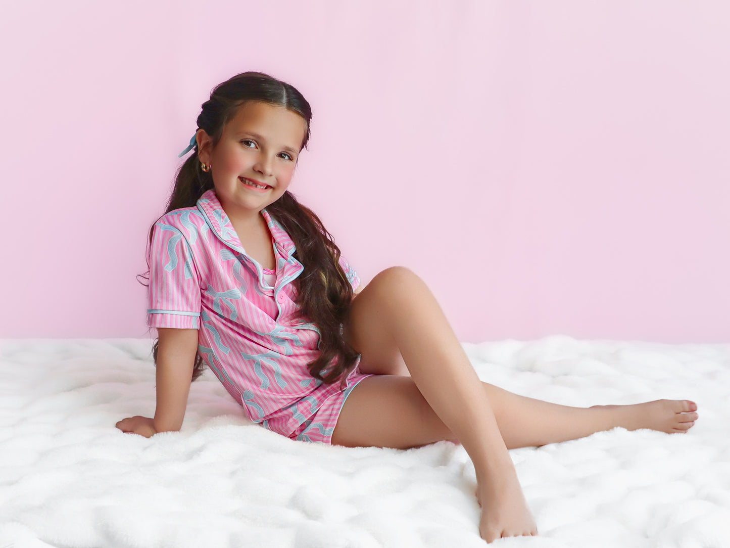 Bows Pjs (Mama or Girls)