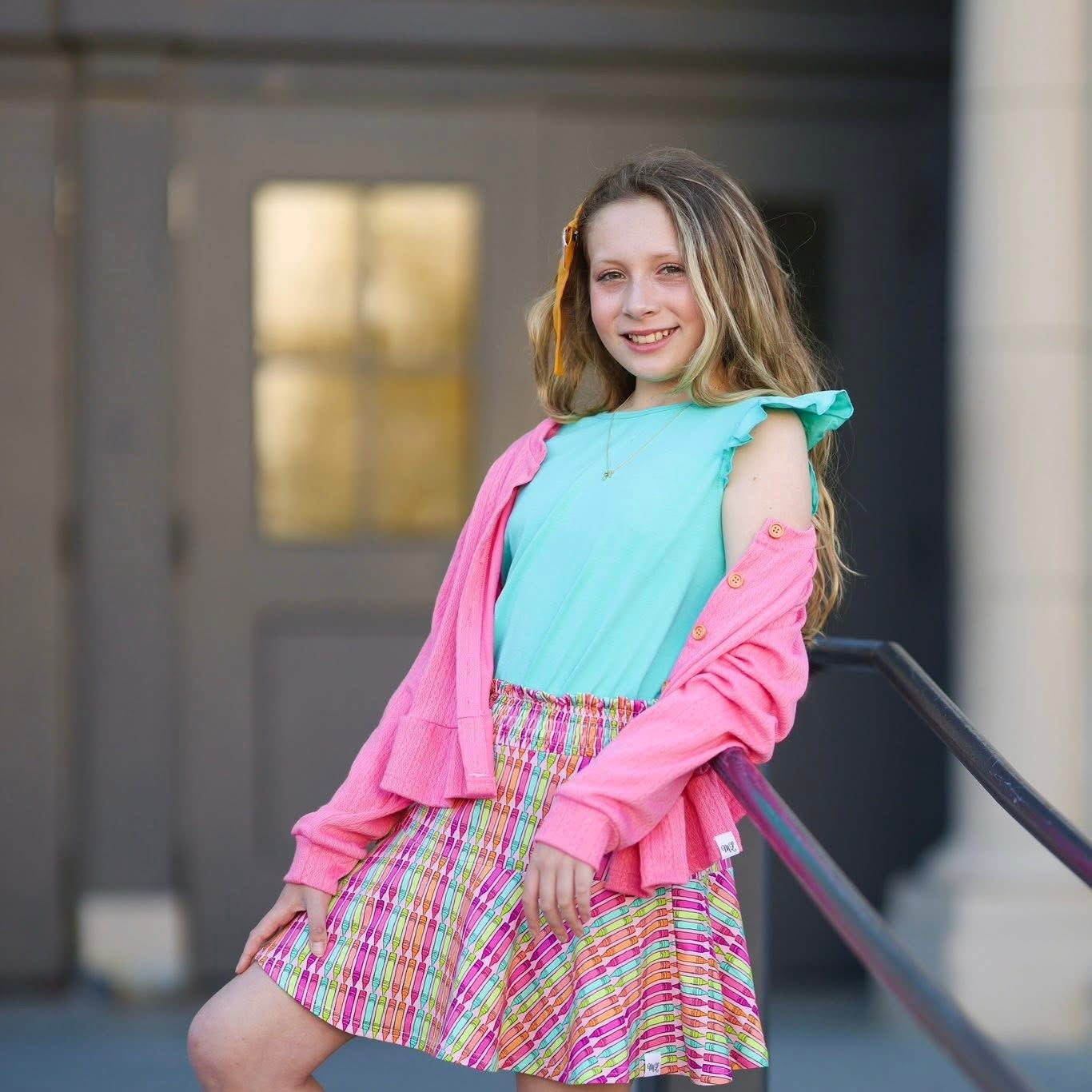 Crayon Skort {Retro Back to School PREORDER)