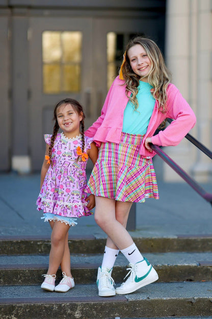 Crayon Skort {Retro Back to School PREORDER)