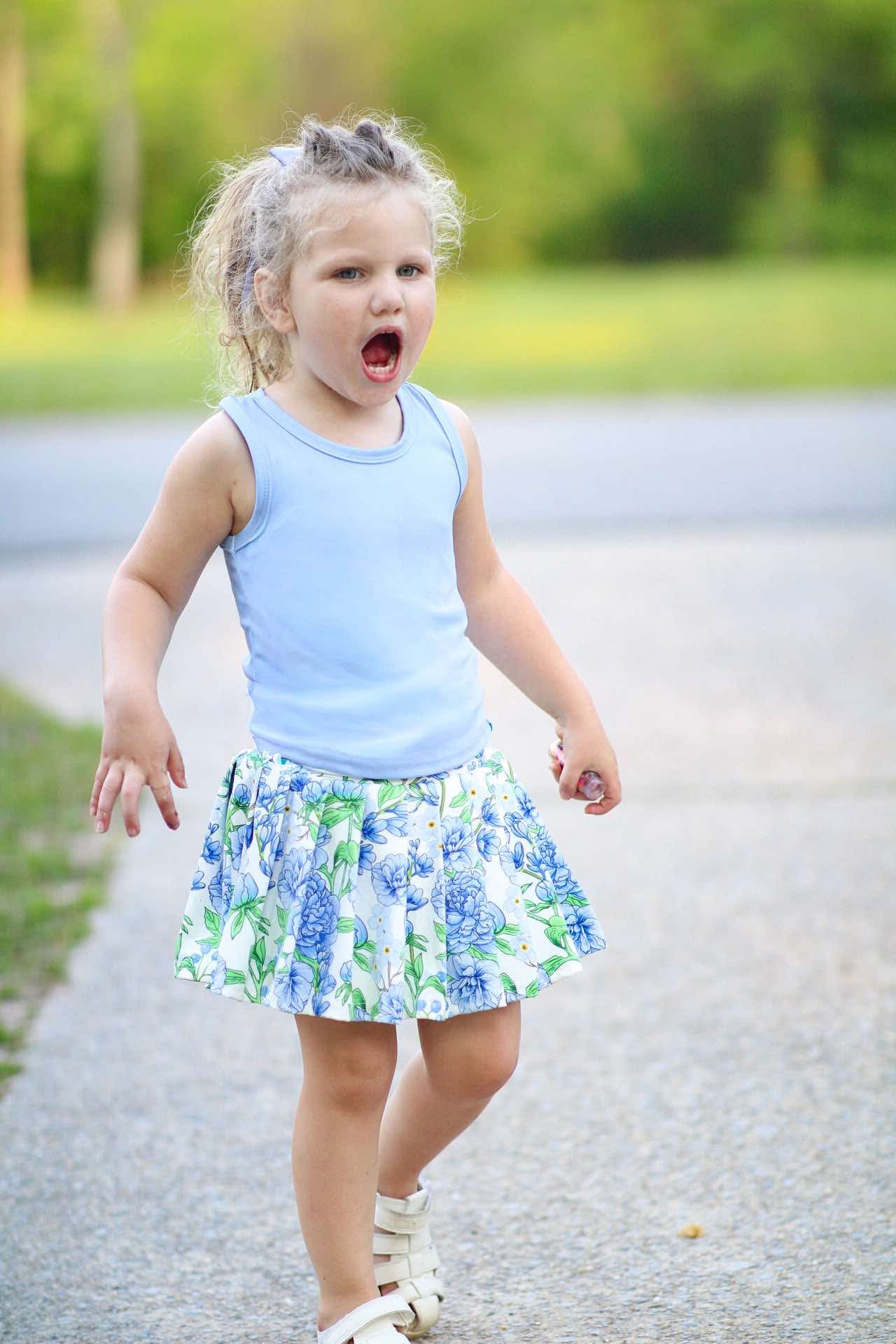Floral Tennis Skorts Sets