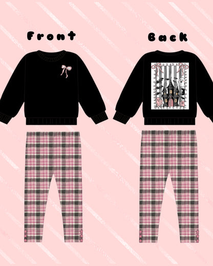 Boo Plaid Leggings/bloomers/shorties Preorder