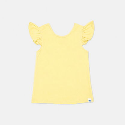 Yellow Flutter Shirt (Apple Collection Preorder)