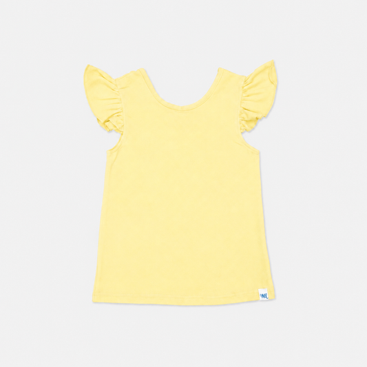 Yellow Flutter Shirt (Apple Collection Preorder)