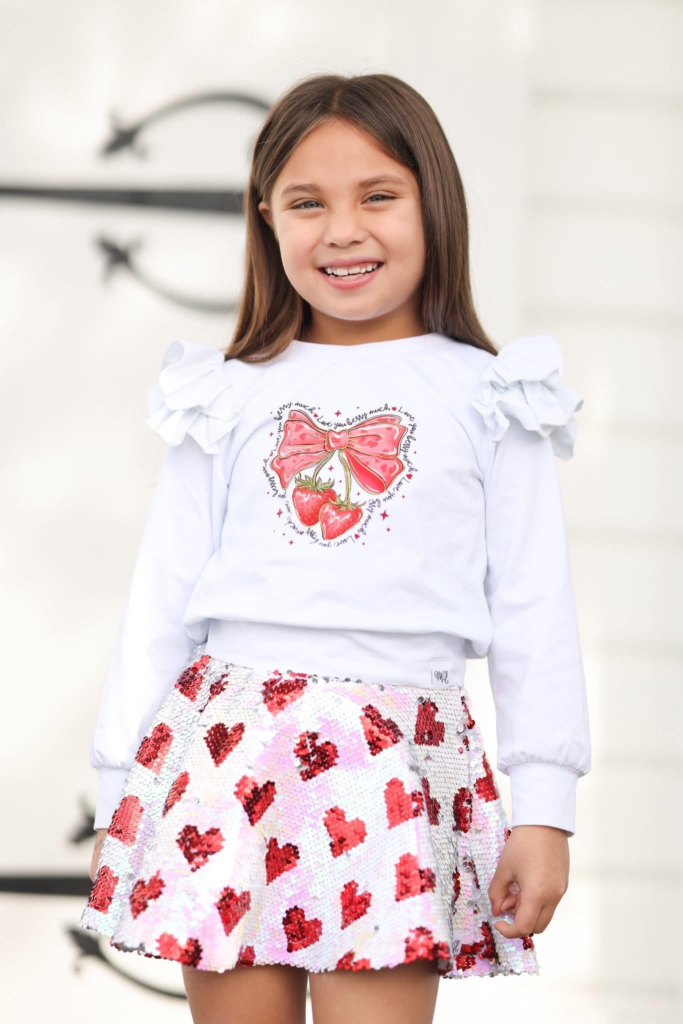 Sequin Heart Skort Presale