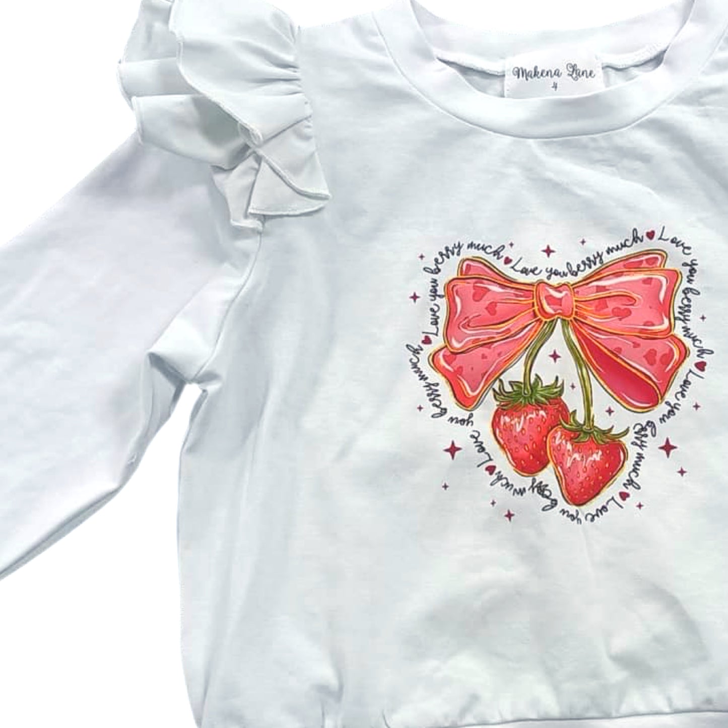 Long Sleeve Berry Sweet Shirt Presale