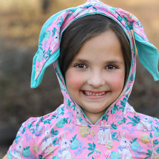 LPK Bunny Hooded tunic set