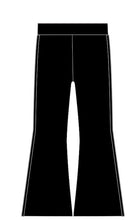 Load image into Gallery viewer, Pinstripe Flare Leggings