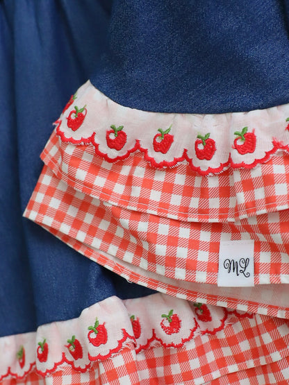 Apple Collection Penelope Suspender Skirt Preorder (skirt only)