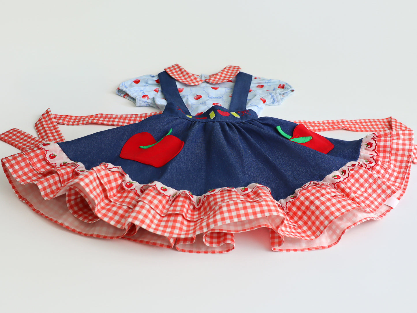 Apple Collection Penelope Suspender Skirt Preorder (skirt only)