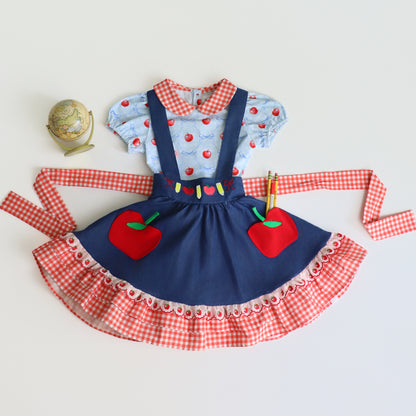 Apple Collection Penelope Suspender Skirt Preorder (skirt only)
