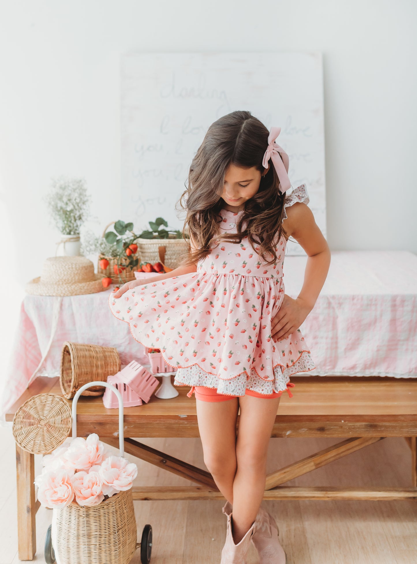 Strawberry Field Sammy Tunic Set Preorder