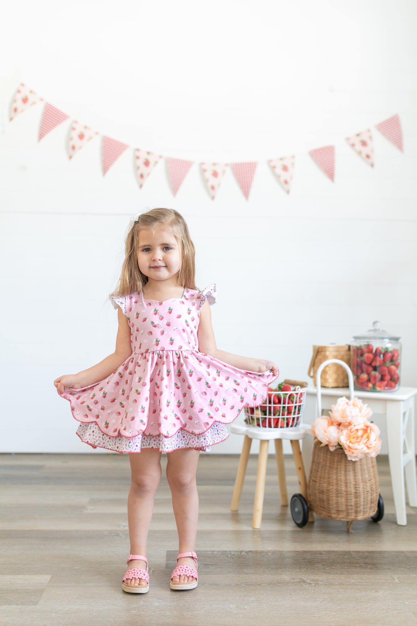 Strawberry Field Sammy Tunic Set Preorder