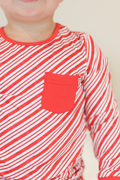Unisex Adult and Kid Candy Cane Stripes Set Preorder (FH26)