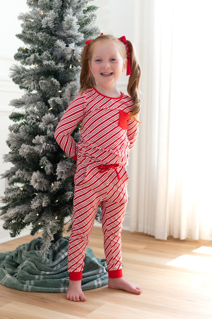 Unisex Adult and Kid Candy Cane Stripes Set Preorder (FH26)