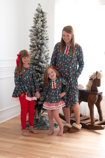 Tunic/Jogger Evergreen Floral Set Preorder (FH26)
