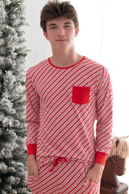 Unisex Adult and Kid Candy Cane Stripes Set Preorder (FH26)