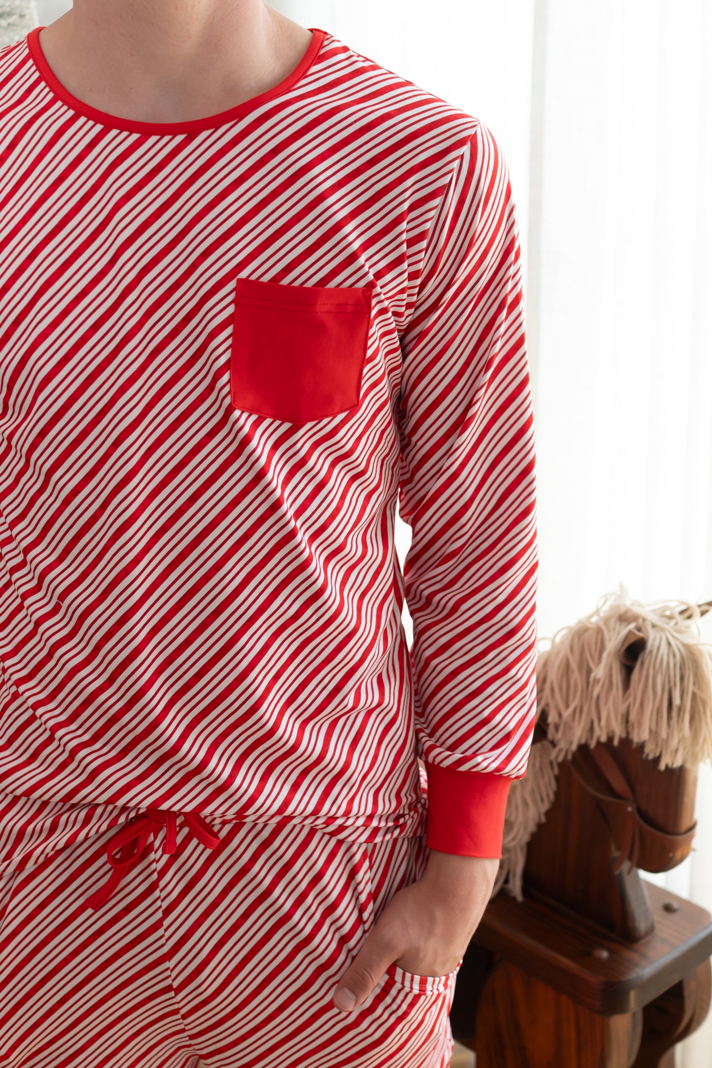 Unisex Adult and Kid Candy Cane Stripes Set Preorder (FH26)