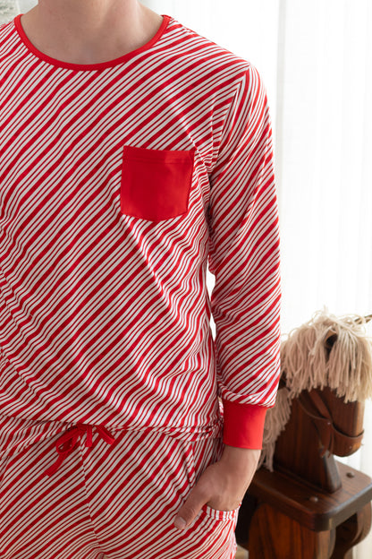 Unisex Adult and Kid Candy Cane Stripes Set Preorder (FH26)
