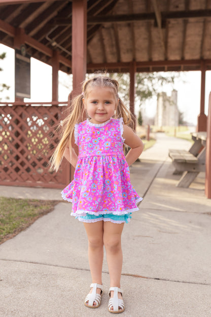 Summer Extravaganza Pink floral Adele