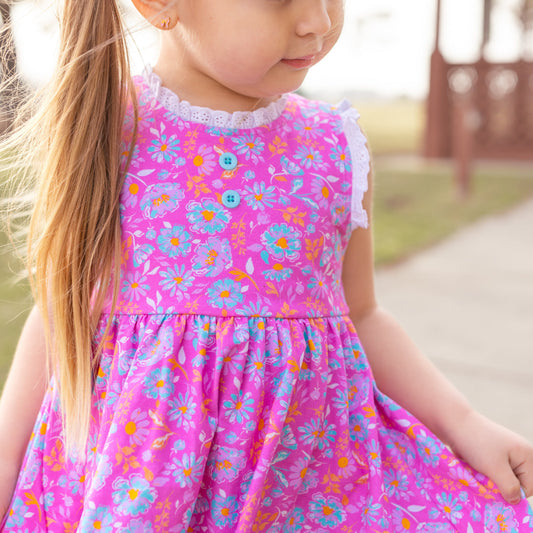 Summer Extravaganza Pink floral Adele