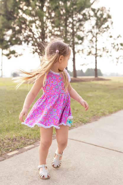 Summer Extravaganza Pink floral Adele
