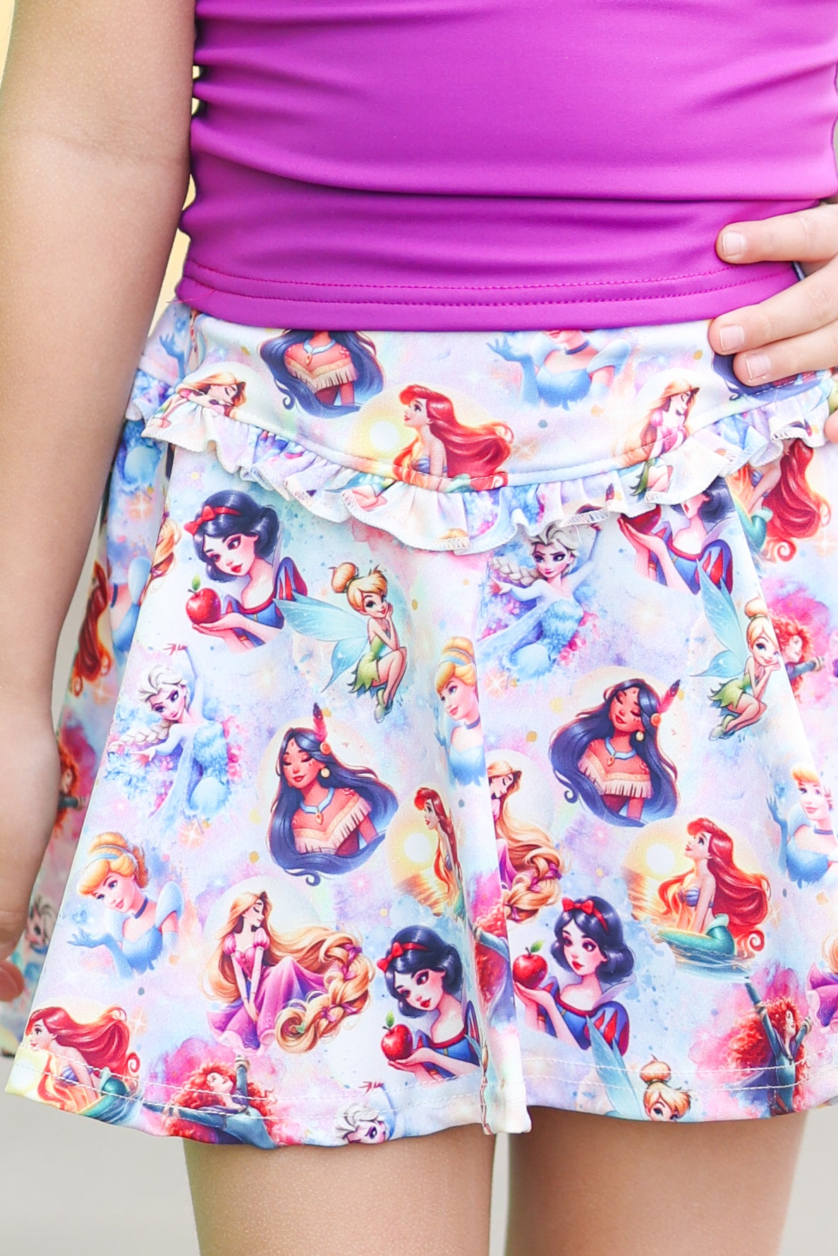 LPK Princess Athletic Skort Set