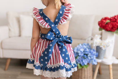 Millie Pinafore Set RWB '26 Preorder