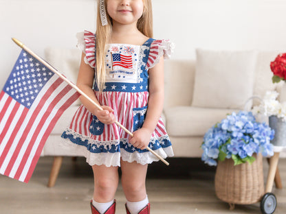 Millie Pinafore Set RWB '26 Preorder