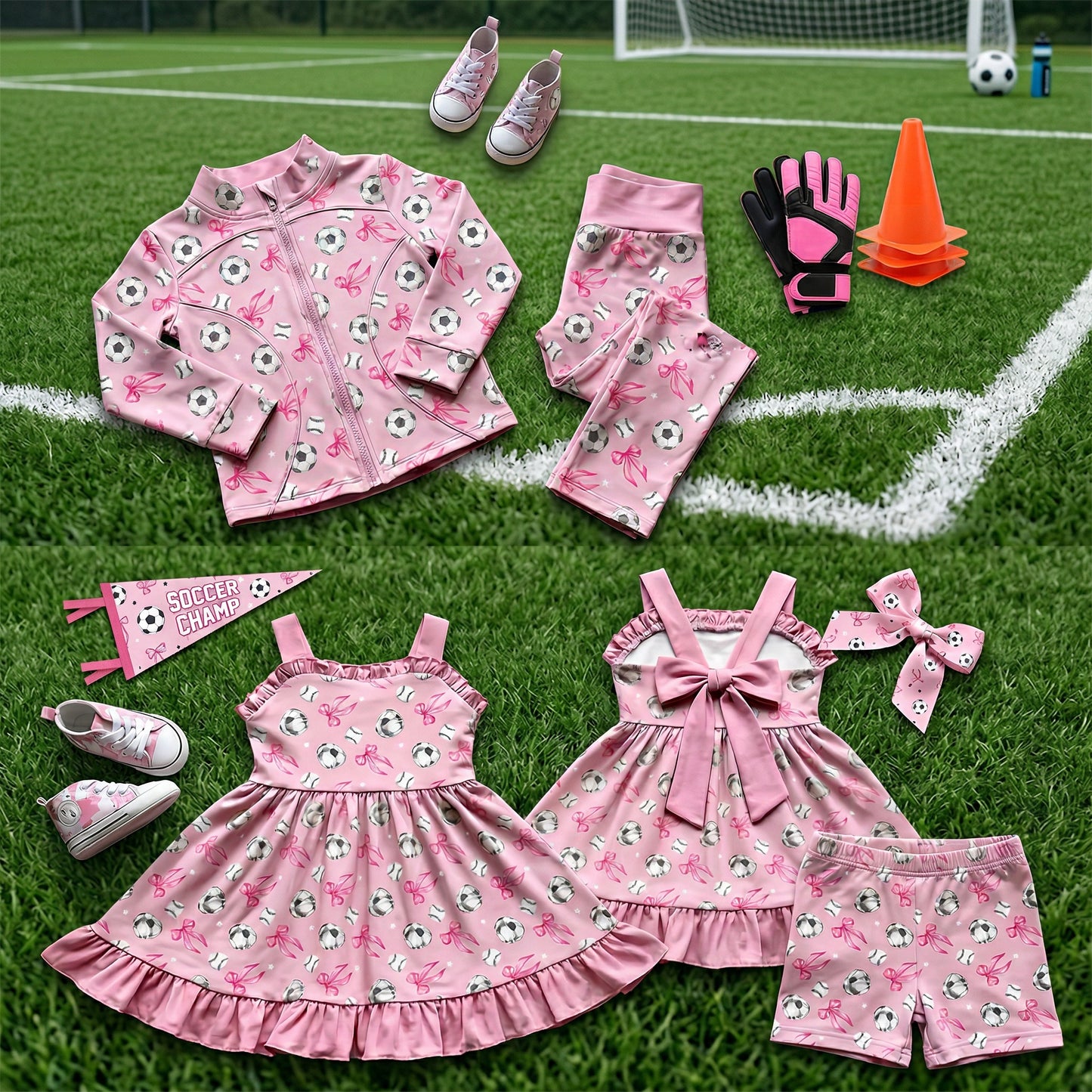 Soccer Athletic Collection (Tunic & Jacket Sets)