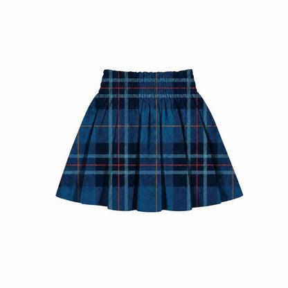 Knit Plaid Skorts Fall Separates Preorder (3 options)