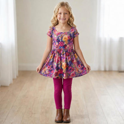 Leggings or Shorties Preorder (Mocha, Magenta, Mauve) FTF26