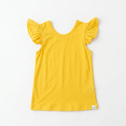 BTS Flutter Sleeve Shirts (pencil affirmation & blue)