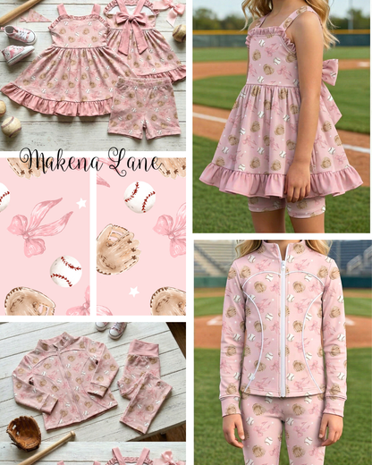 Baseball Athletic Collection (Tunic OR Jacket Sets)