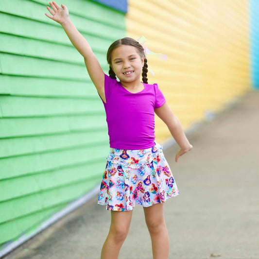 LPK Princess Athletic Skort Set