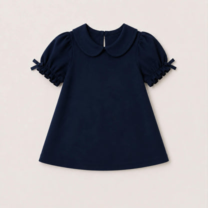 T-Shirt PeterPan Bow Dresses Fall Separates Preorder (4 colorways)