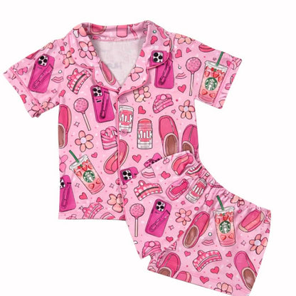 Pajama set (Girly Pop & Soccer)