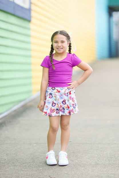 LPK Princess Athletic Skort Set