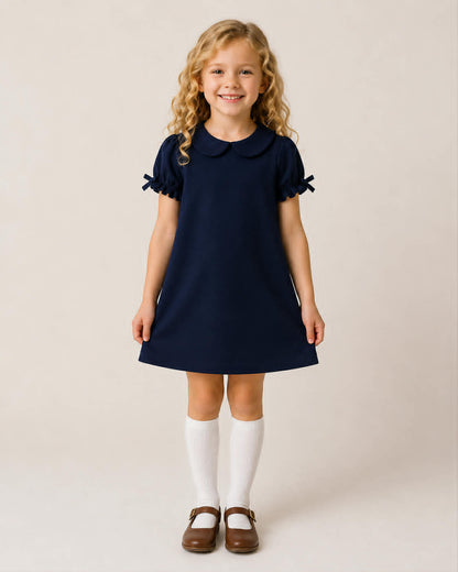 T-Shirt PeterPan Bow Dresses Fall Separates Preorder (4 colorways)