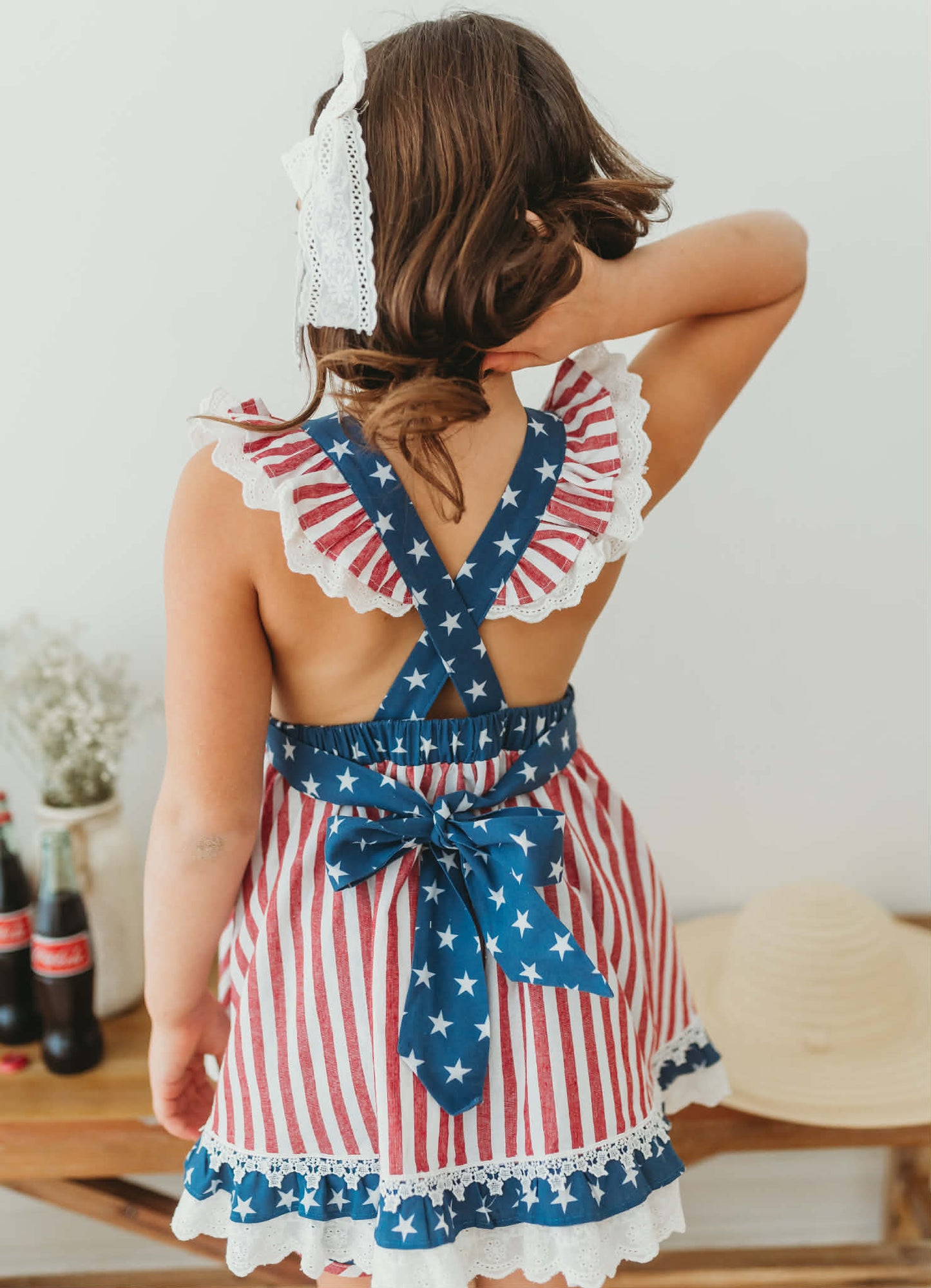 Millie Pinafore Set RWB '26 Preorder