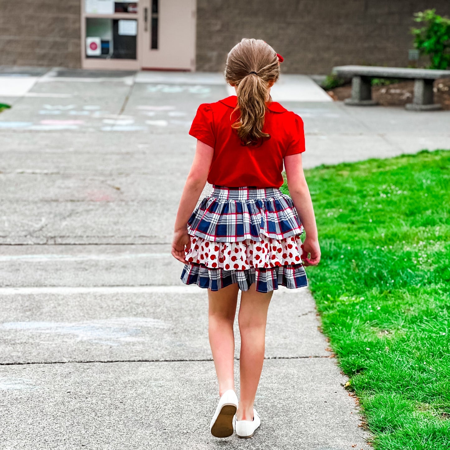 Classic Plaid Skort (SIZE 10 ONLY)