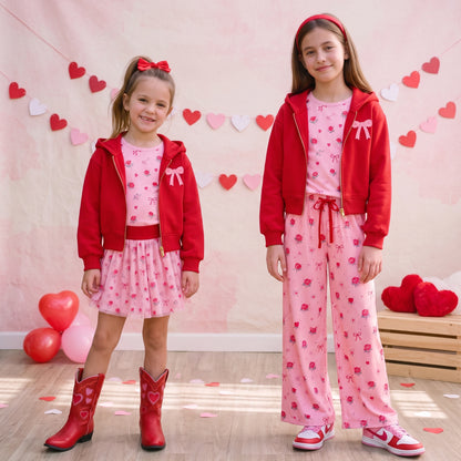 Bows & Hearts Skort (only) Preorder (LOVE27)