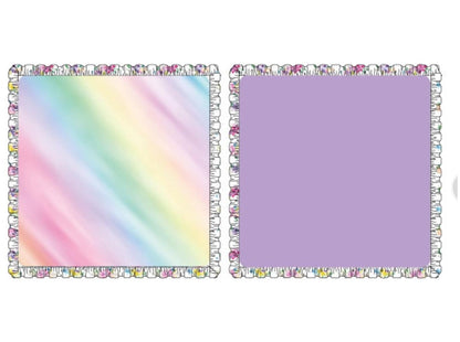 Ombre Rainbow Blanket XL 75x60