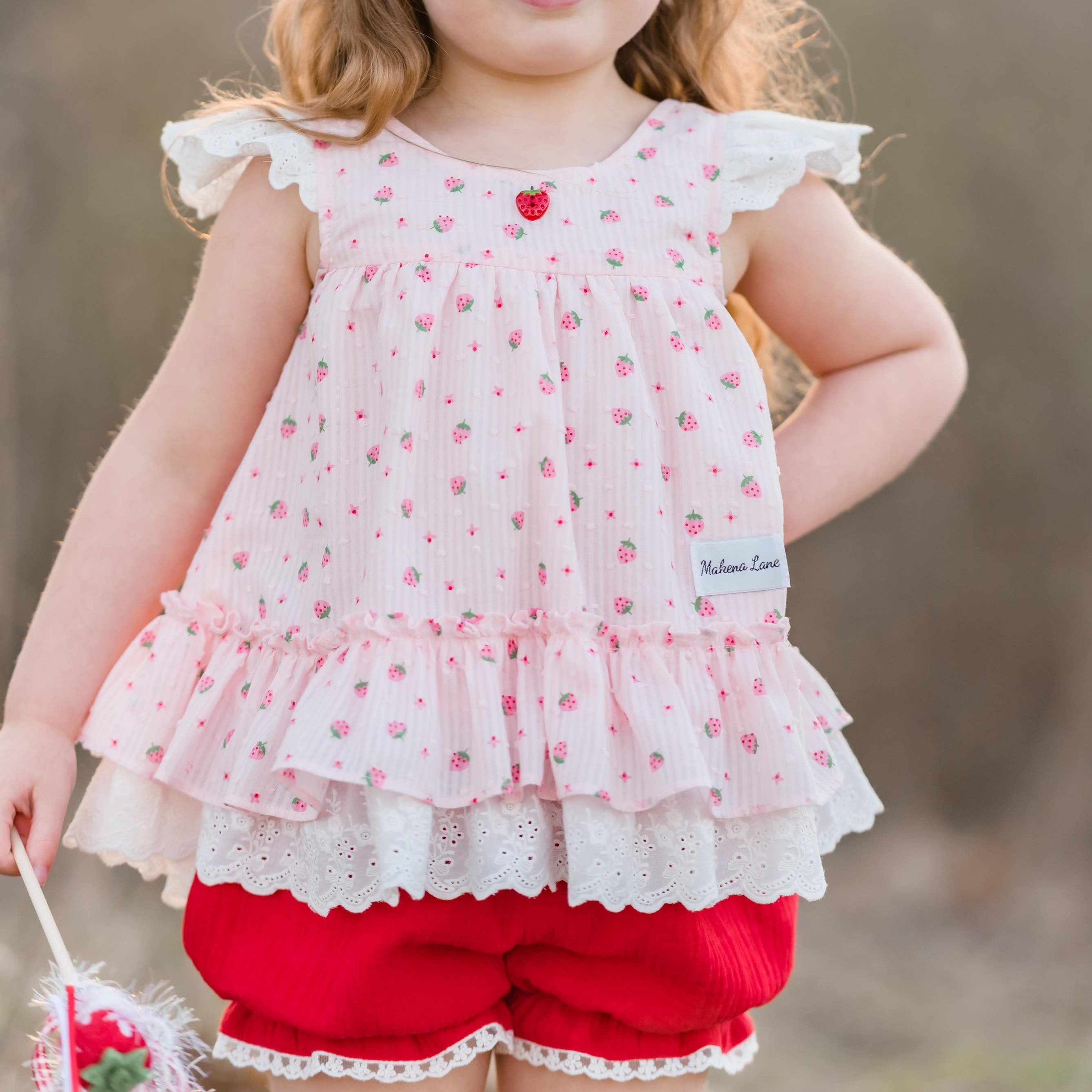 Strawberry Shortcake Tunic Set (SIZE 8 and 12 ONLY)