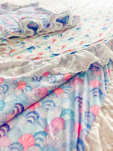 Mermaid Shells Sweet Pea Set & Dolloption