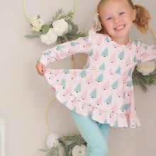 Load image into Gallery viewer, Northpole Tunic set (size 6m and 14 only)