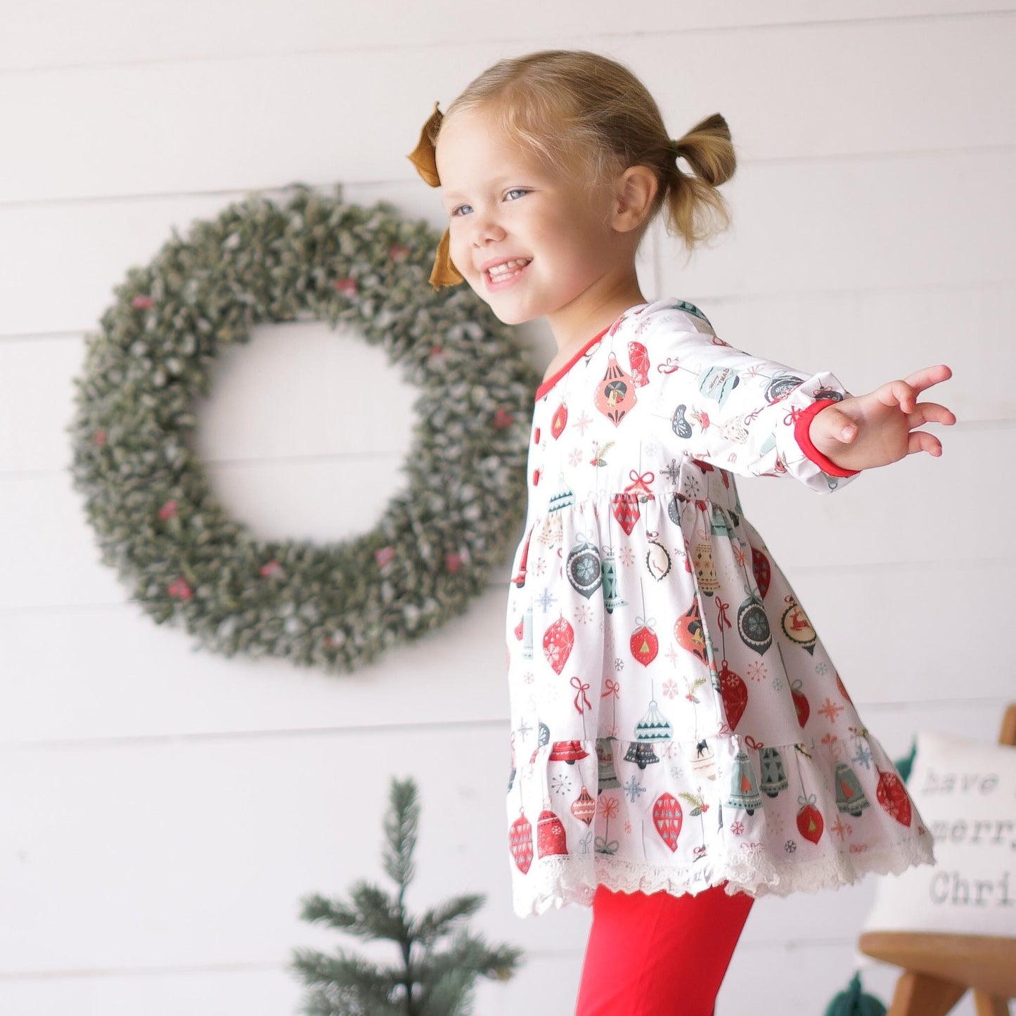 Vintage Ornament Tunic Set (Bamboo)