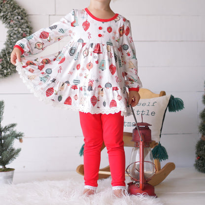 Vintage Ornament Tunic Set (Bamboo)