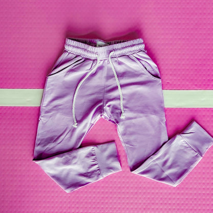 Lavender Candy Hearts Joggers