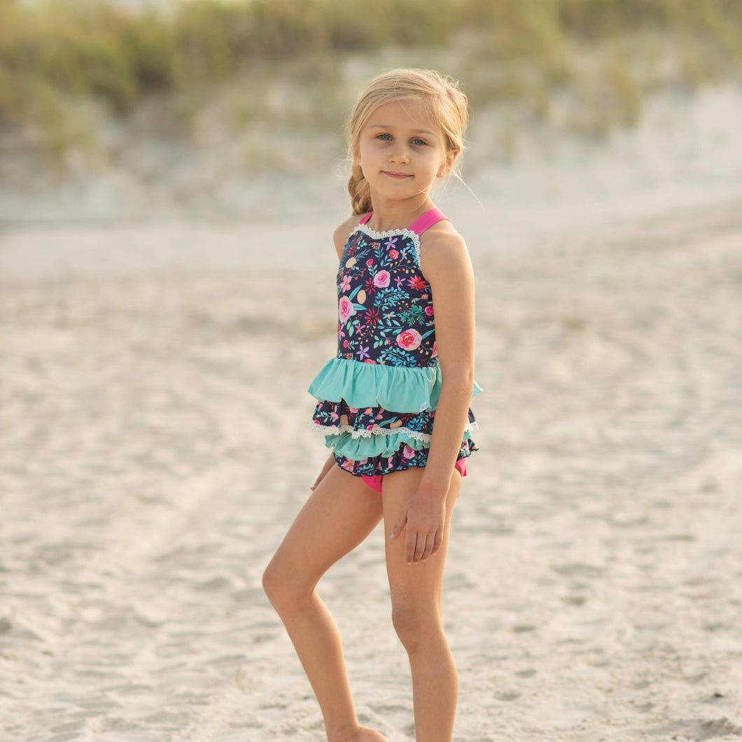 Girls sale tankini set